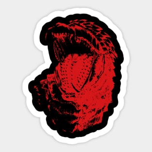 Godzilla Ultima (red) Sticker